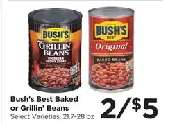 Food 4 Less Bush's Best Baked or Grillin' Beans offer