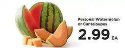 Food 4 Less Personal Watermelon or Cantaloupes offer