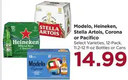 Food 4 Less Modelo, Heineken, Stella Artois, Corona or Pacifico offer