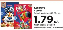 Food 4 Less Kellogg's Cereal offer