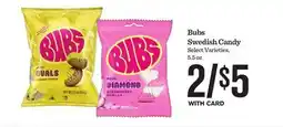 Mariano's Bubs Swedish Candy offer