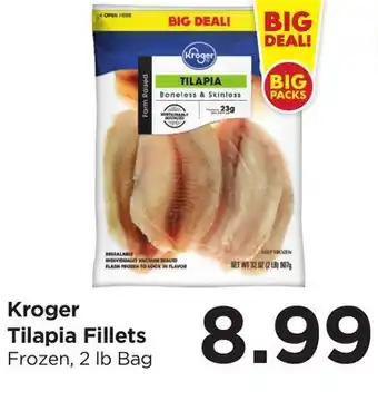 Food 4 Less Kroger Tilapia Fillets offer