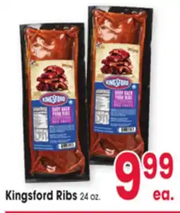 Jewel-Osco Kingsford Ribs offer