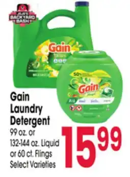 Jewel-Osco Gain Laundry Detergent offer