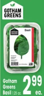 Jewel-Osco Gotham Greens Basil offer