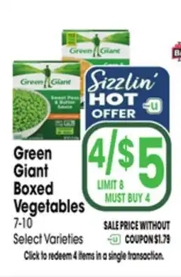 Jewel-Osco Green Giant Boxed Vegetables offer