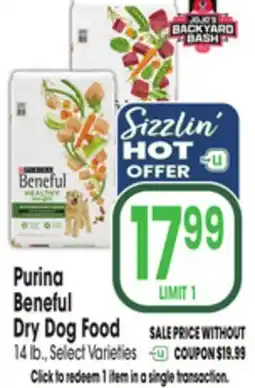 Jewel-Osco Purina Beneful Dry Dog Food offer
