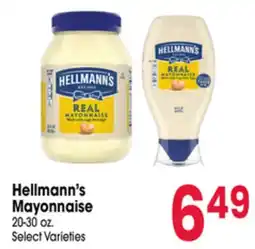 Jewel-Osco Hellmann's Mayonnaise offer