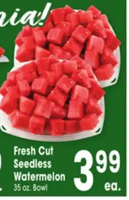Jewel-Osco Fresh Cut Seedless Watermelon offer