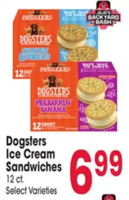 Jewel-Osco Dogsters Ice Cream Sandwiches offer