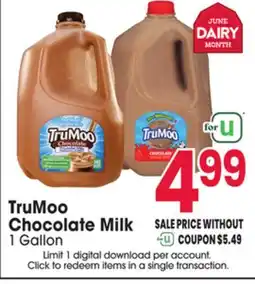 Jewel-Osco TruMoo Chocolate Milk offer