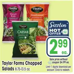 Jewel-Osco Taylor Farms Chopped Salads offer