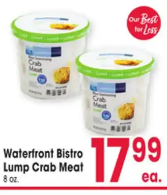 Jewel-Osco Waterfront Bistro Lump Crab Meat offer