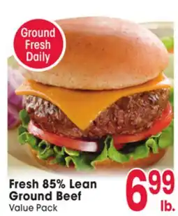 Jewel-Osco Fresh 85% Lean Ground Beef Value Pack offer