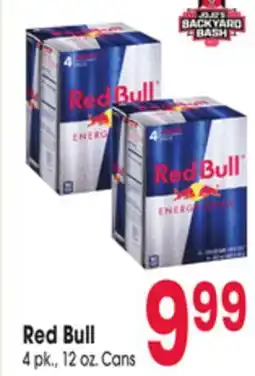 Jewel-Osco Red Bull offer