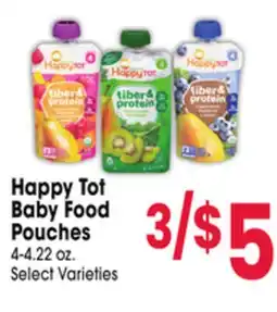 Jewel-Osco Happy Tot Baby Food Pouches offer