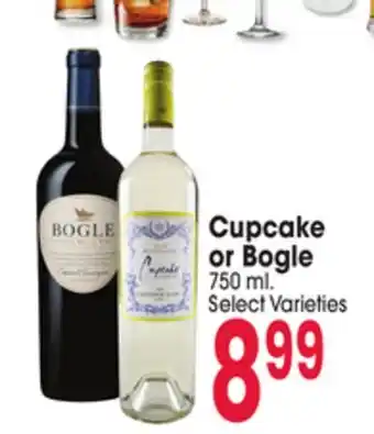 Jewel-Osco Cupcake or Bogle offer