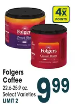 Jewel-Osco Folgers Coffee offer