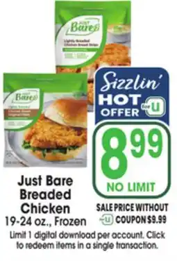 Jewel-Osco Just Bare Breaded Chicken offer