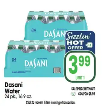 Jewel-Osco Dasani Water offer