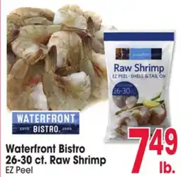 Jewel-Osco Waterfront Bistro 26-30 ct. Raw Shrimp offer