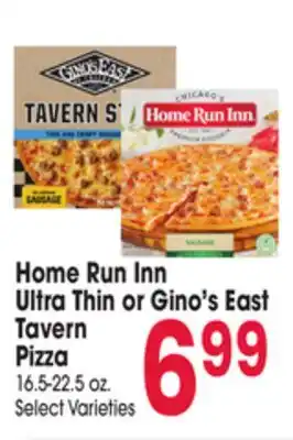 Jewel-Osco Home Run Inn Ultra Thin or Gino's East Tavern Pizza offer