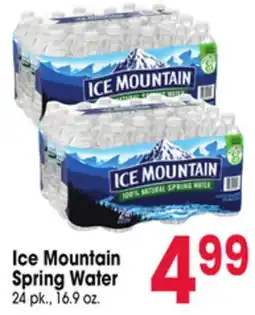Jewel-Osco Ice Mountain Spring Water offer