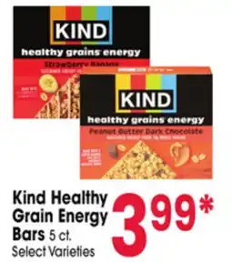 Jewel-Osco Kind Healthy Grain Energy Bars offer