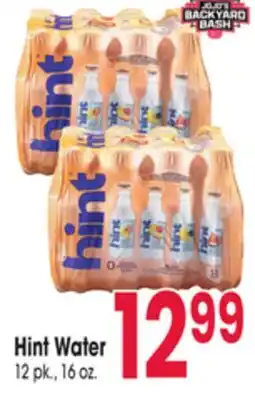 Jewel-Osco Hint Water offer
