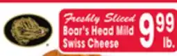 Jewel-Osco Boar's Head Mild Swiss Cheese offer