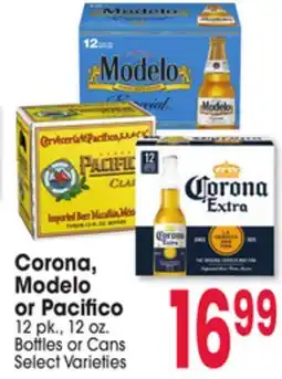 Jewel-Osco Corona, Modelo or Pacifico offer