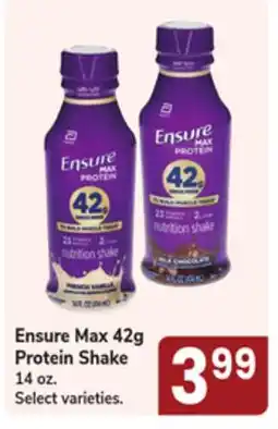 Jewel-Osco Ensure Max 42g Protein Shake offer