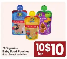 Jewel-Osco O Organics Baby Food Pouches offer
