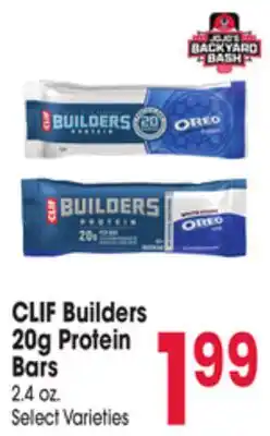 Jewel-Osco CLIF Builders 20g Protein Bars offer