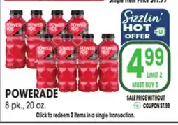Jewel-Osco POWERADE offer