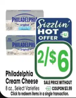 Jewel-Osco Philadelphia Cream Cheese offer