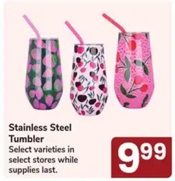 Jewel-Osco Stainless Steel Tumbler offer