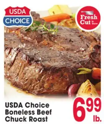 Jewel-Osco USDA Choice Boneless Beef Chuck Roast offer