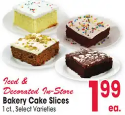 Jewel-Osco Iced & Decorated In-Store Bakery Cake Slices offer