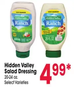 Jewel-Osco Hidden Valley Salad Dressing offer