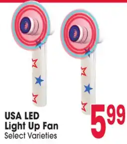 Jewel-Osco USA LED Light Up Fan offer