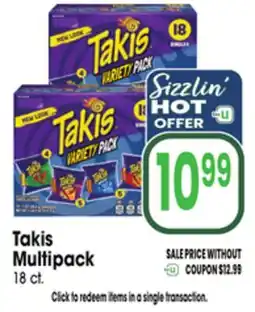 Jewel-Osco Takis Multipack offer