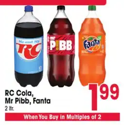 Jewel-Osco RC Cola, Mr Pibb, Fanta offer