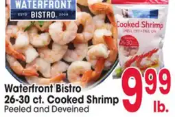 Jewel-Osco Waterfront Bistro 26-30 ct. Cooked Shrimp offer