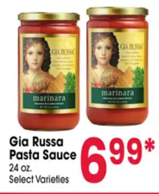 Jewel-Osco Gia Russa Pasta Sauce offer