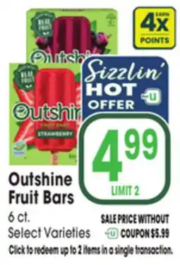 Jewel-Osco Outshine Fruit Bars offer
