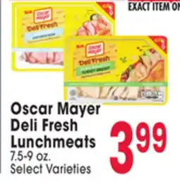 Jewel-Osco Oscar Mayer Deli Fresh Lunchmeats offer