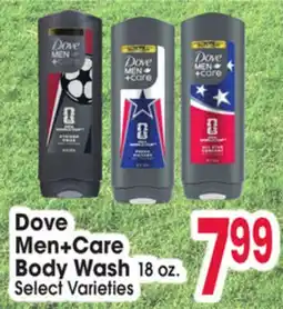 Jewel-Osco Dove Men+Care Body Wash offer