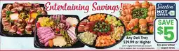 Jewel-Osco Any Deli Tray offer