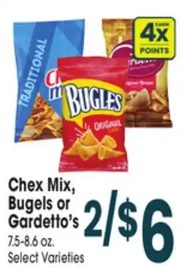 Jewel-Osco Chex Mix, Bugels or Gardetto's offer